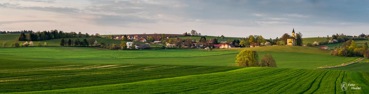 Jarní panorama Lísku 1