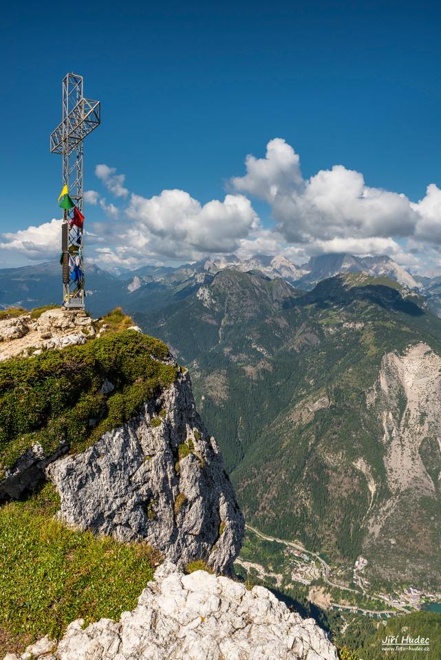 Na vrcholu Cime di Col Rean 2