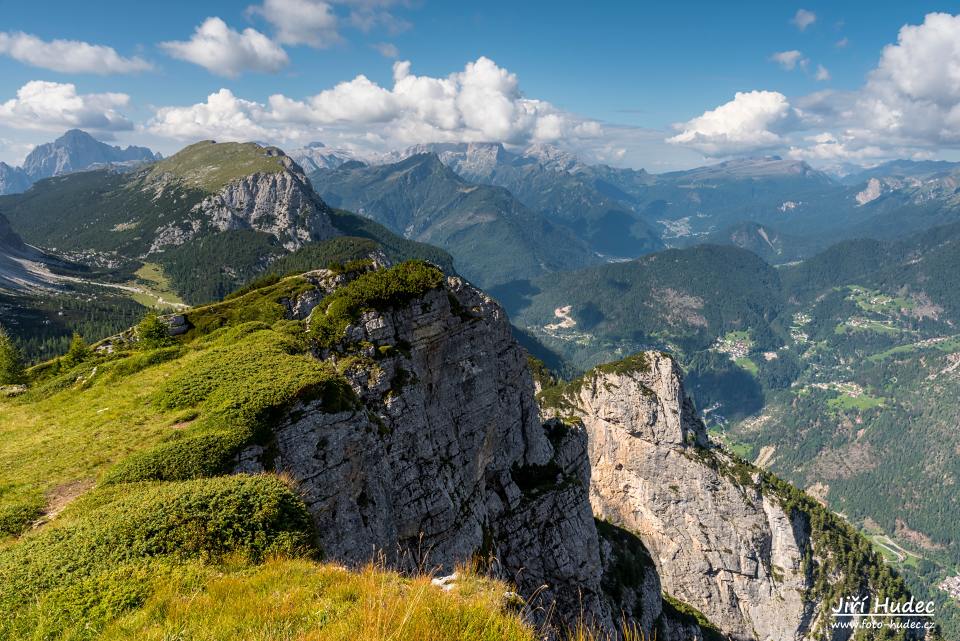 Na vrcholu Cime di Col Rean