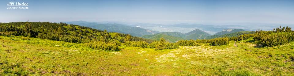 Panorama z Velké Lúky