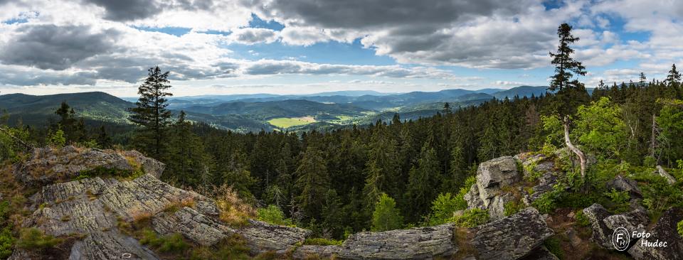 Panorama ze Skály