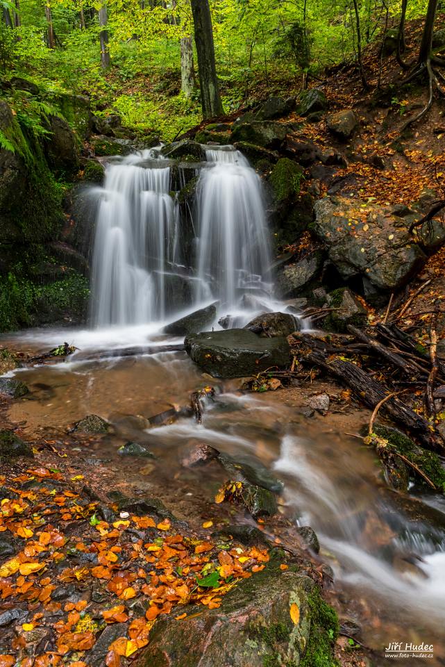 Podzimní Hradišťský vodopád 2