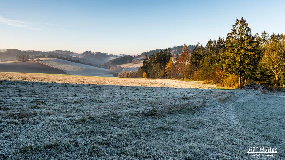 Podzimní mrazivé ráno nad Ubušínem 4