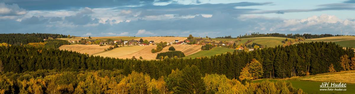 Podzimní panorama Lísku