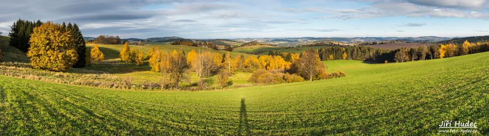 Podzimní panorama z Kamenice