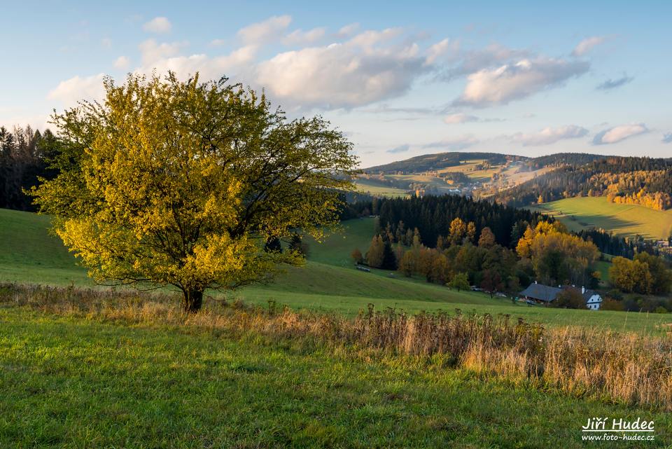 Podzimní večer nad Novým Jimramovem 2