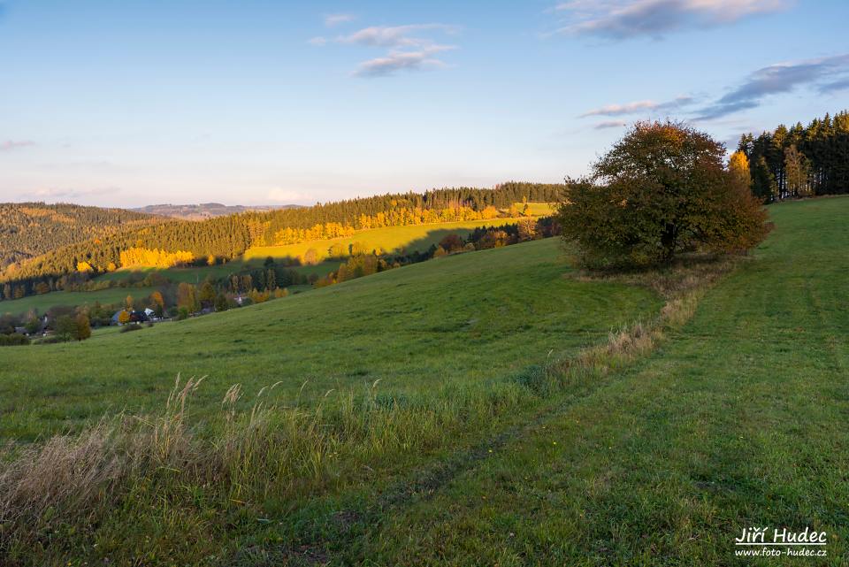 Podzimní večer nad Novým Jimramovem 5