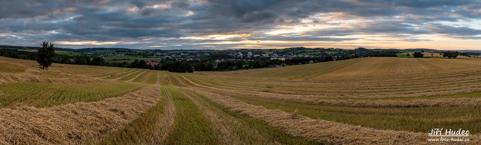 Ranní panorama nad Novým Městem