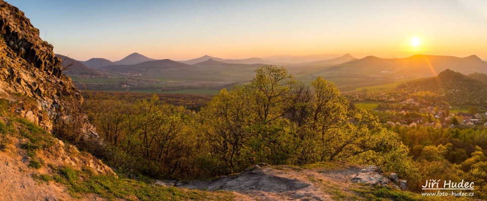 Ranní panorama z Oltáříku