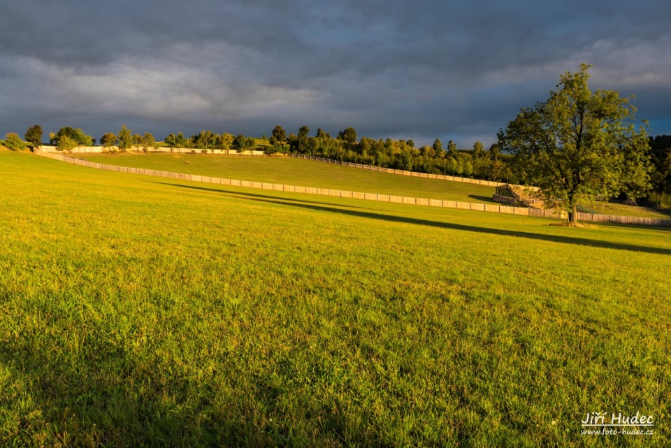 Ráno nad Oborou