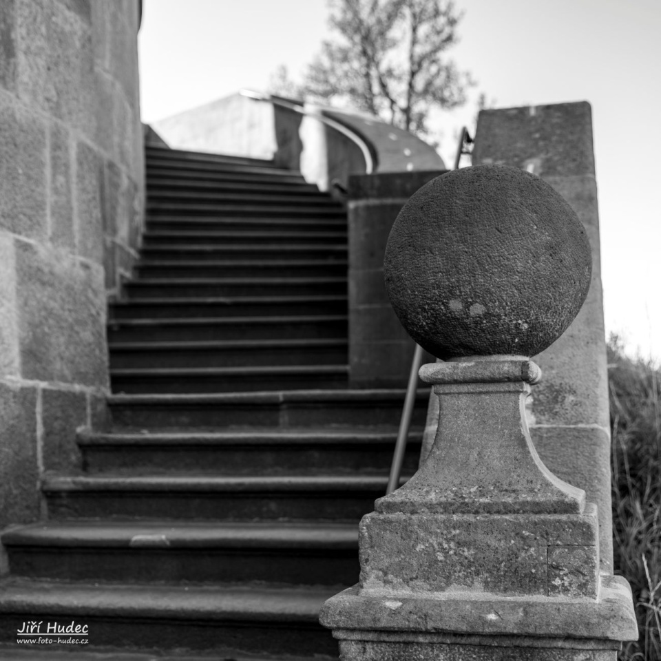 Schodiště na Kuks