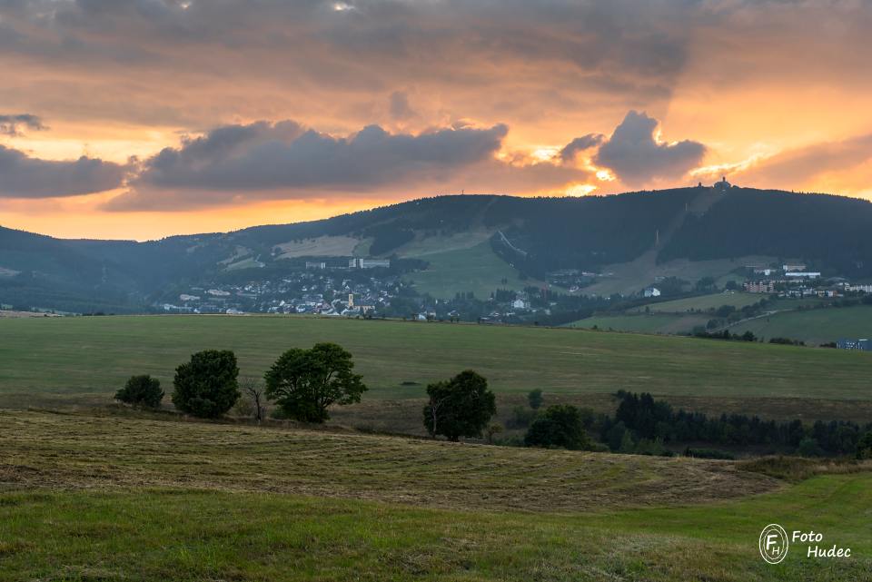 Večerní Fichtelberg