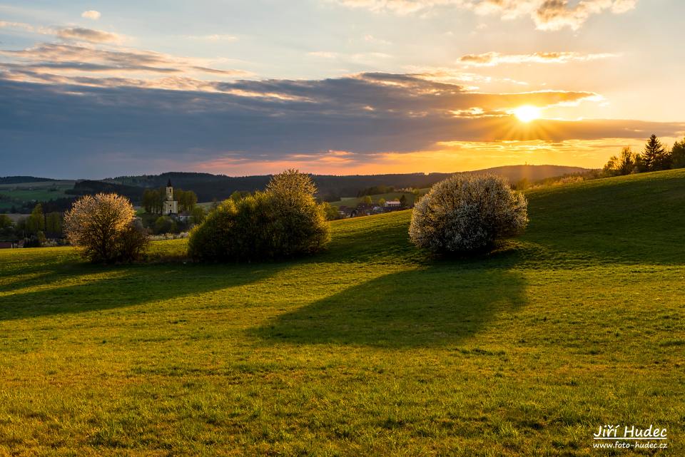 Večerní kouzlení nad Lískem