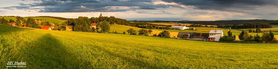 Večerní panorama Lísku 3