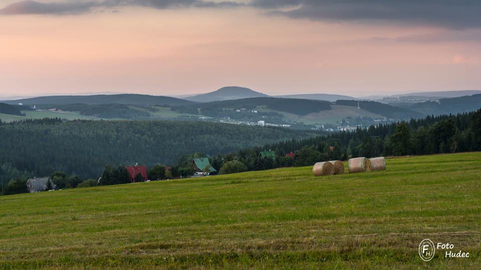 Večerní údolí Polavy