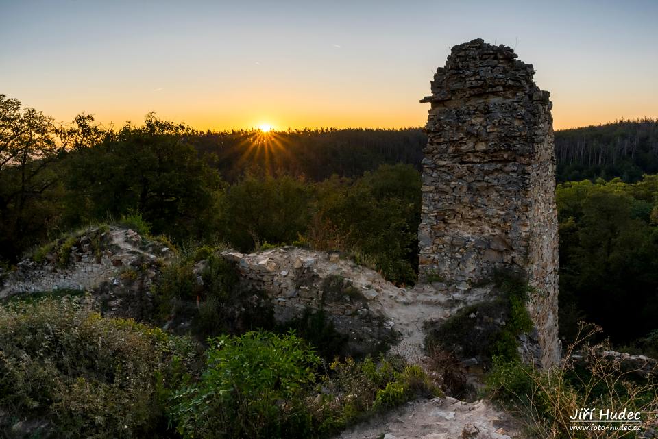 Východ slunce z Templštejnu