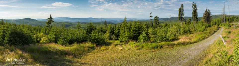 Vyhlídka nad prameny Vltavy