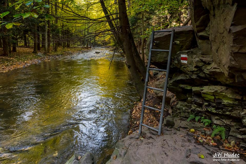 Žebříky v Šilinkově dole 2