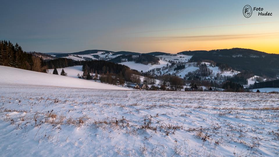 Zimní předvýchodovka nad Novým Jimramovem 1