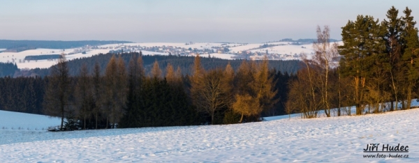Panorama Lísku z Vojtěchova