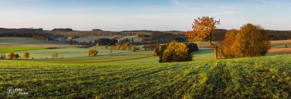 Podzimní panorama k Vojtěchovu