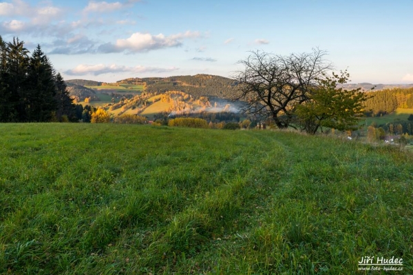 Podzimní večer nad Novým Jimramovem 6