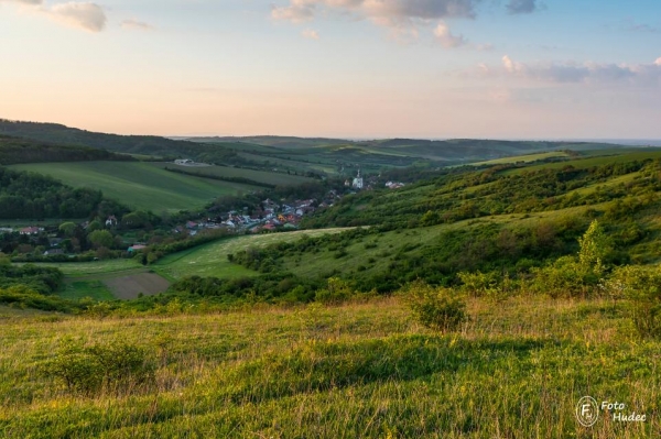 Ranní Kurdějov z Kamenného vrchu 1