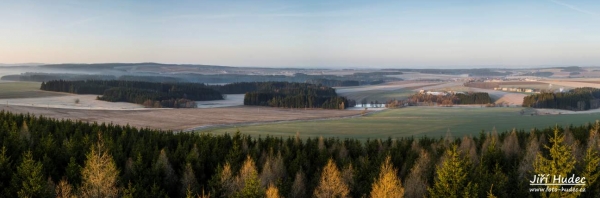 Ranní panorama z Rosičky