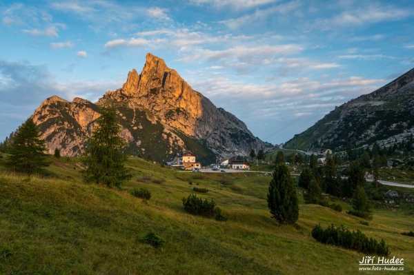 Ráno v Passo di Falzarego 3