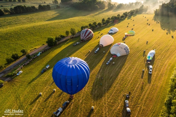 Start balónů