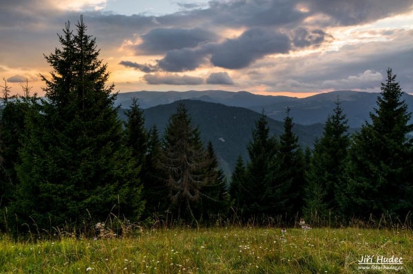 Večerní čarování nad Križnou