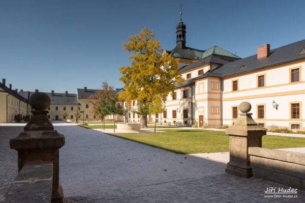 Vnitřek areálu Kuksu