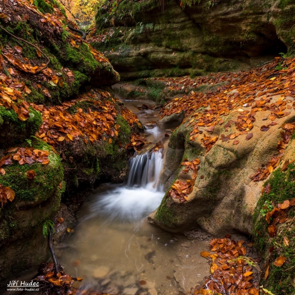 Vodopád podzimní Pivnice