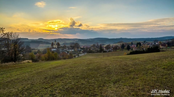 Západ slunce nad Lískem 5